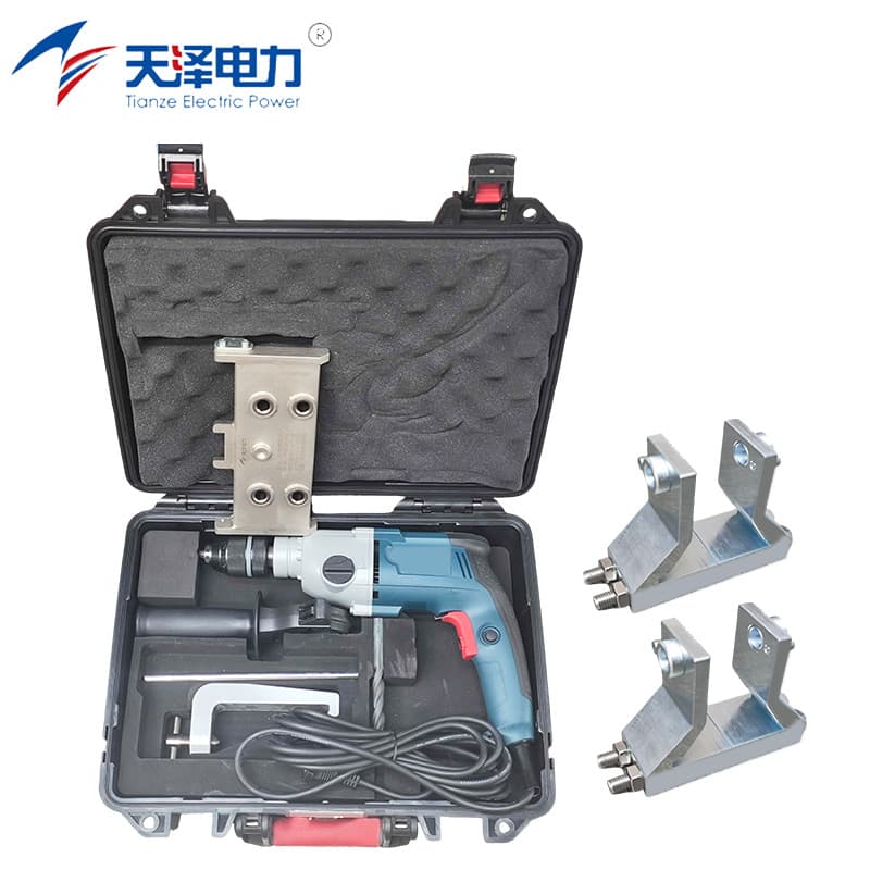 Tianze Power Busbar Punching Die with Punching Machine DT10-RCB