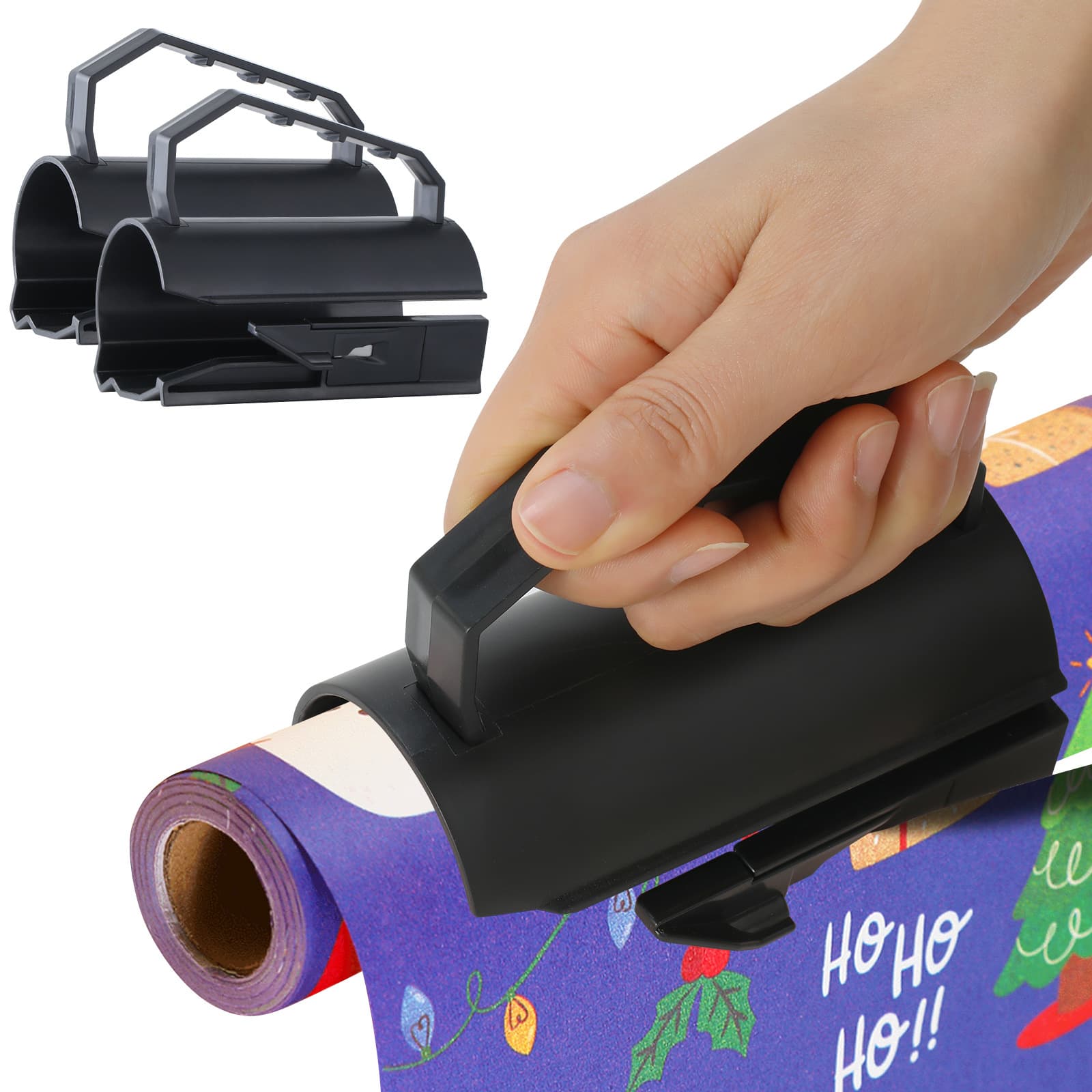 This is a popular cross-border Amazon product: a portable, safe, and replaceable-blade cylindrical paper cutter for holiday DIY projects.