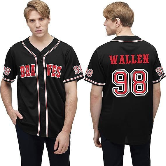 Cross-border Amazon Cool Baseball Jersey 3D Digital Print Letter Baseball Shirt Button Cardigan Sports Casual Jersey