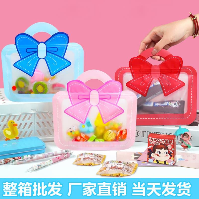 Factory Direct Custom Handbag Gift Bag Kindergarten Birthday Favor Bag Candy Snack Packaging Bag