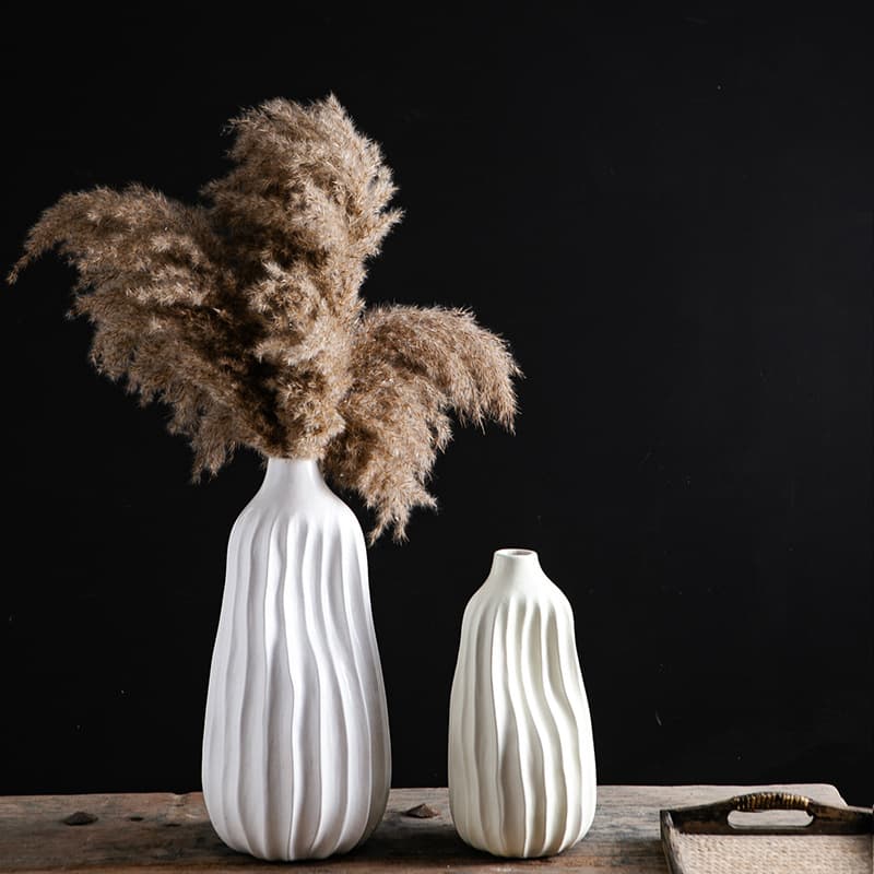 Ceramic vase ornaments high-end modern ins ceramic creative new Chinese vase set living room cross-border vase