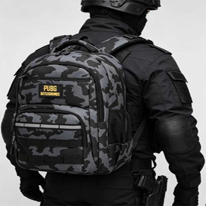 New camouflage training bag outdoor backpack tactical backpack waterproof and wear-resistant hiking camping backpack backpack