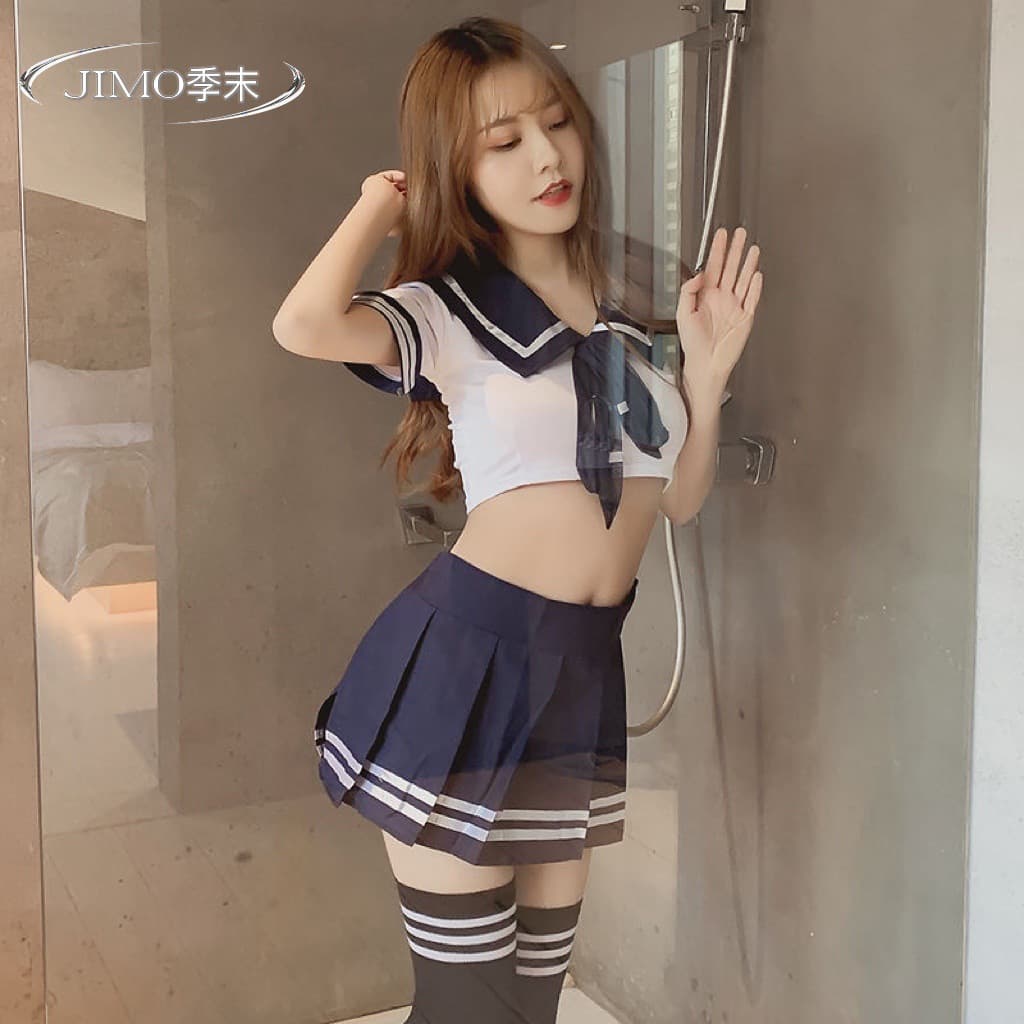 Sexy Student Uniform Female Temptation Sexy Set Pure Cute Stage Performance Costume Sailor Suit