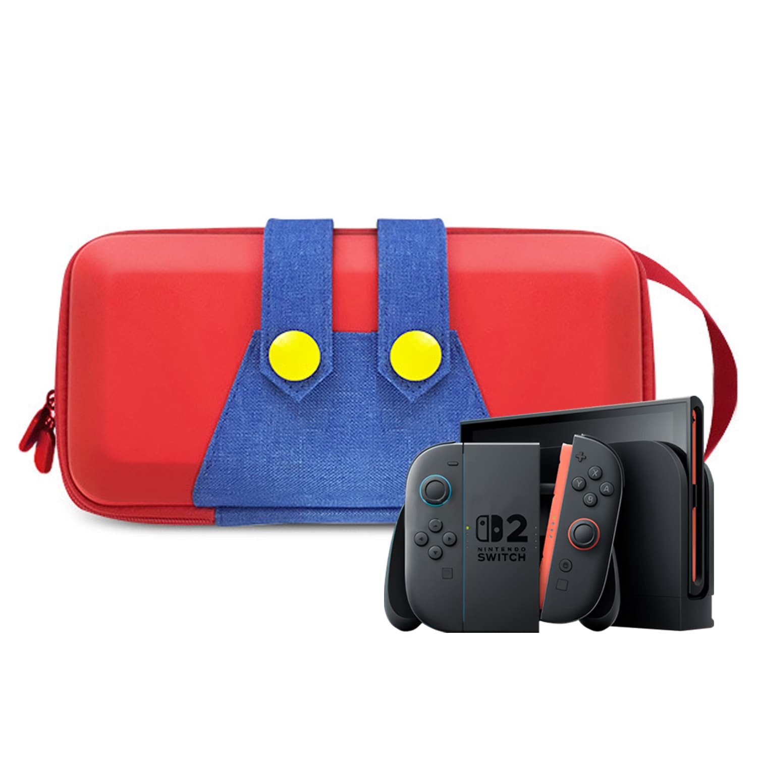 Nintendo Switch 2 Carrying Case in Stock, Pressure-Resistant OLED Dock Protective Case, Themed Accessories Dock Portable Bag