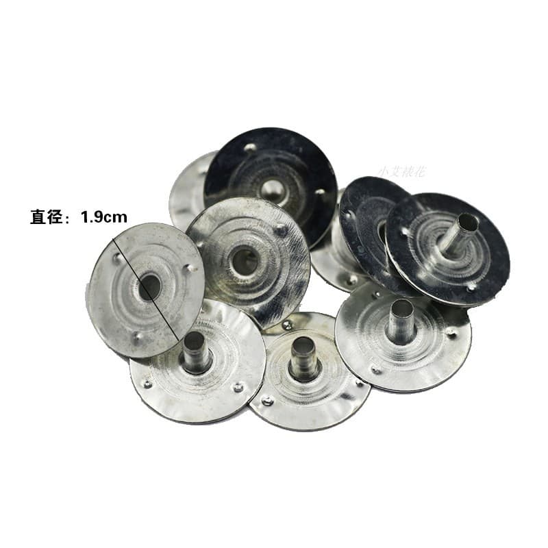 Wax Thread, Wax Wick, Base Iron Washer, Flame-Retardant Washer, DIY Handmade Scented Candle Making Tools and Materials