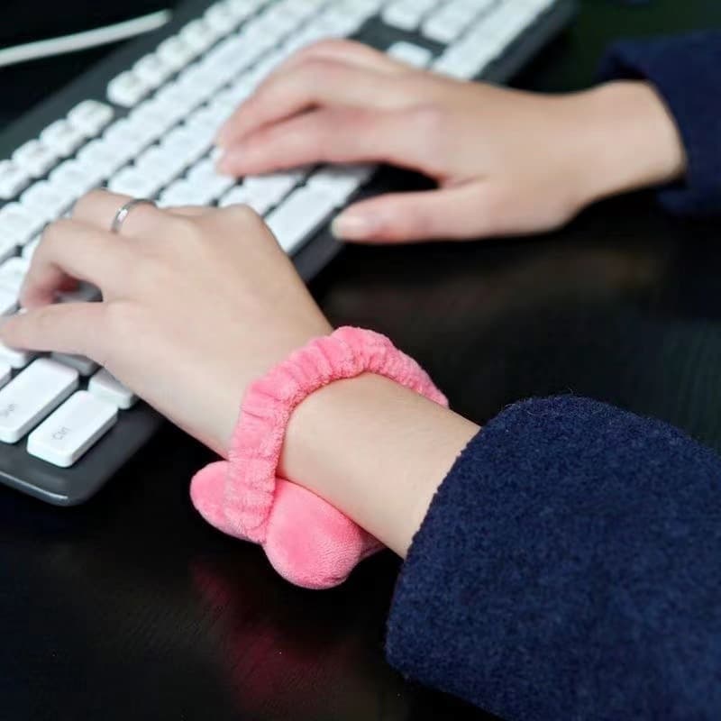 Memory Foam Mousepad with Wrist Support Hand Pillow Keyboard Protective Wrist Rest Gel Cushion Computer Accessories Hand Rest