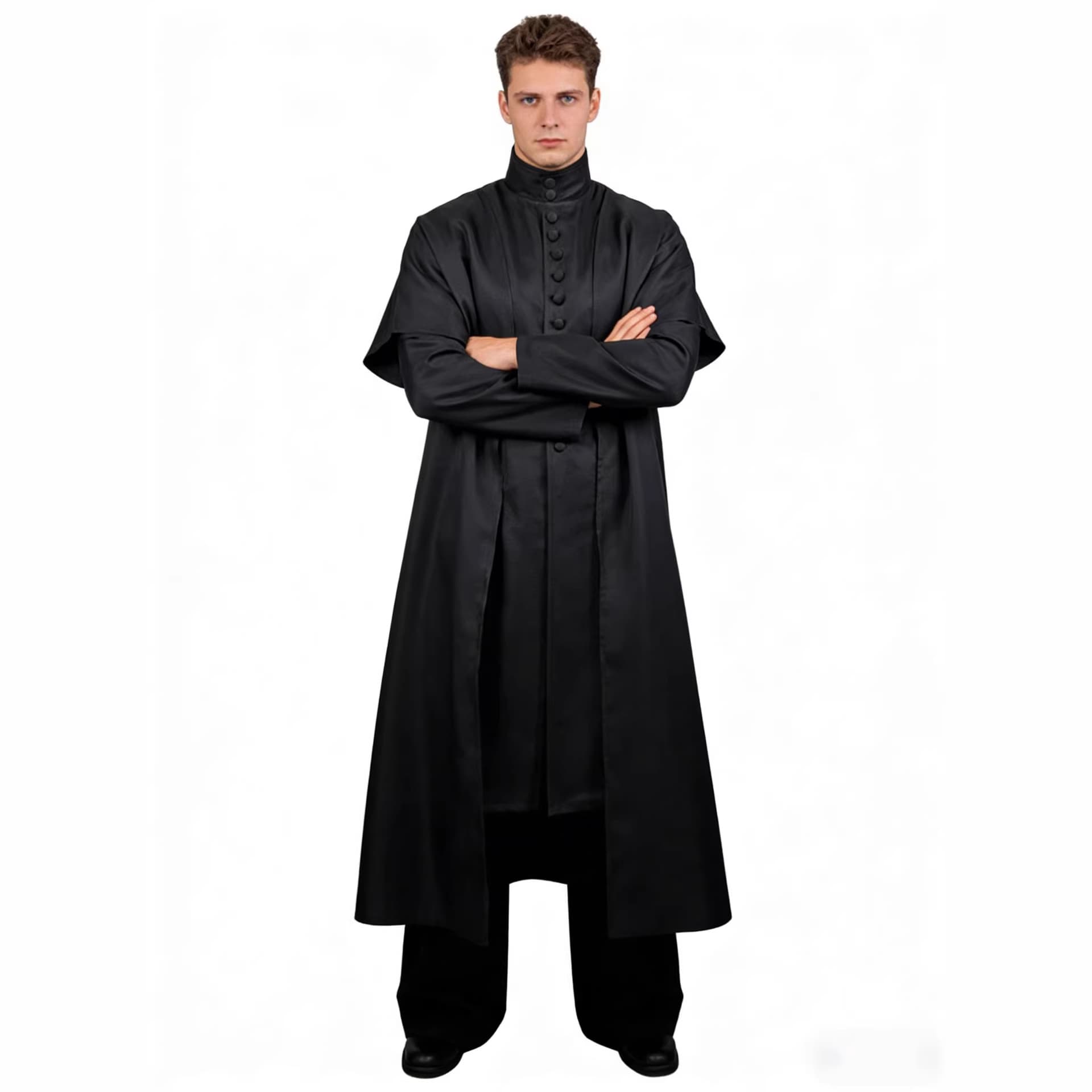 Halloween Harry Potter cos suit Professor Snape cosplay animation suit role play factory ready stock