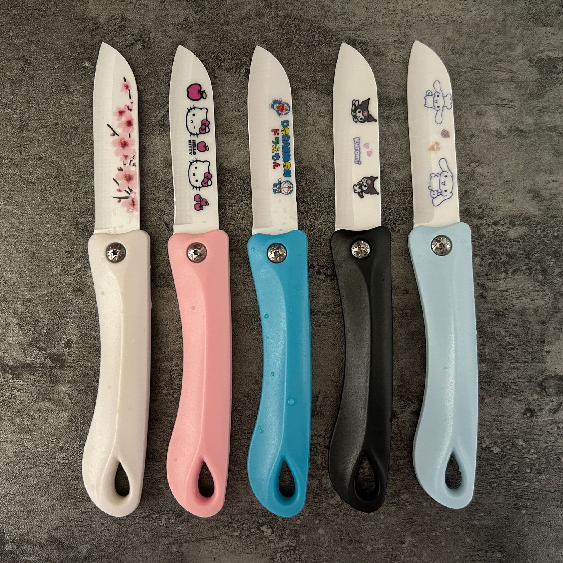 Spot wholesale cross-border e-commerce ceramic knife fruit knife kitchen knife folding knife ceramic folding knife ceramic knife for students