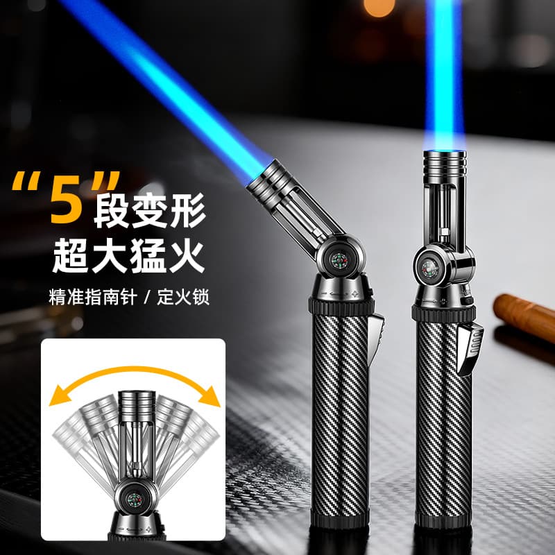 Multifunctional Spray Gun Welding Torch Direct Flame Windproof Lighter Refillable Kitchen Outdoor Barbecue Camping Portable Bottle Opener