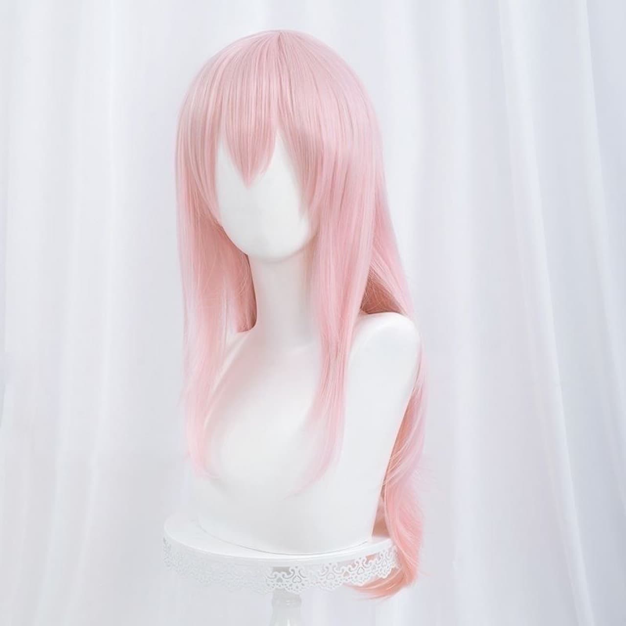 Super Sonico Cosplay Wig, Special Pink Mixed Color with Gradient Effect
