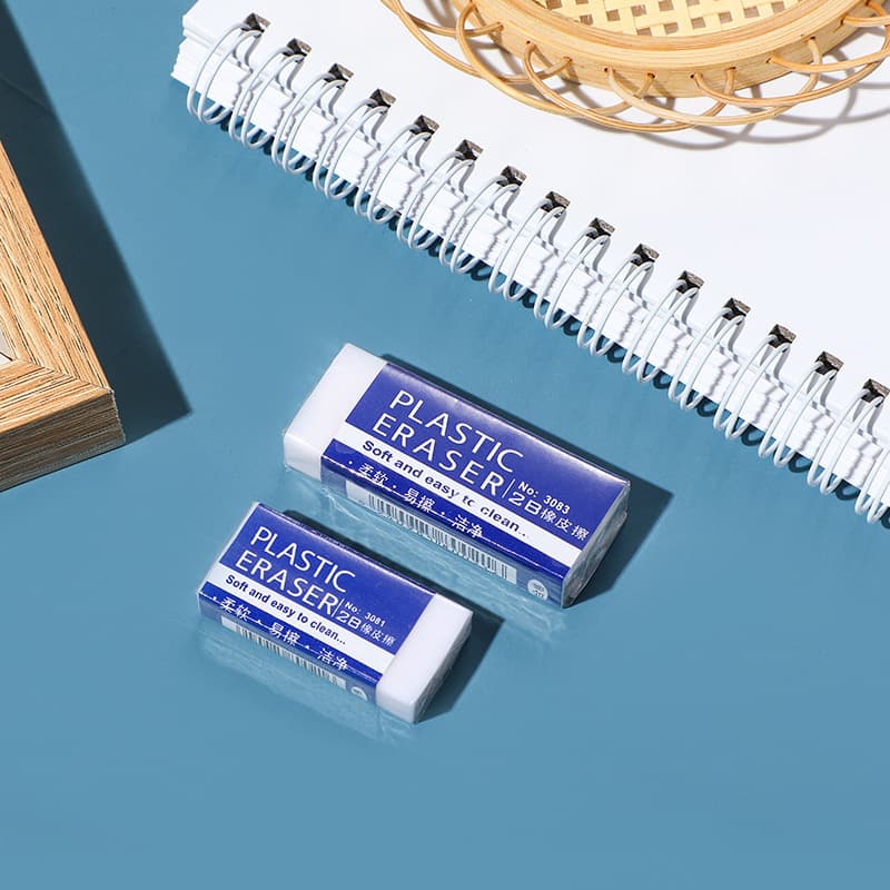 Factory Wholesale New 2B Eraser Exam Study Stationery Clean Soft Easy Erase No Residue