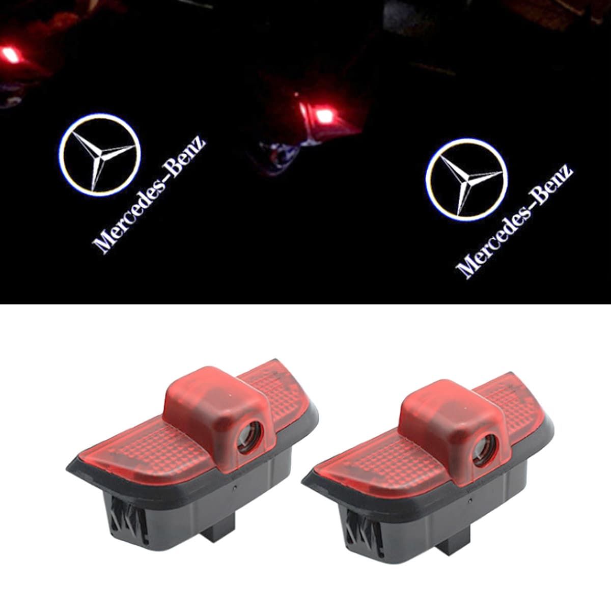 Mercedes-Benz C-Class W204 C180 C200 C260 C300 Custom LED Door Welcome Light