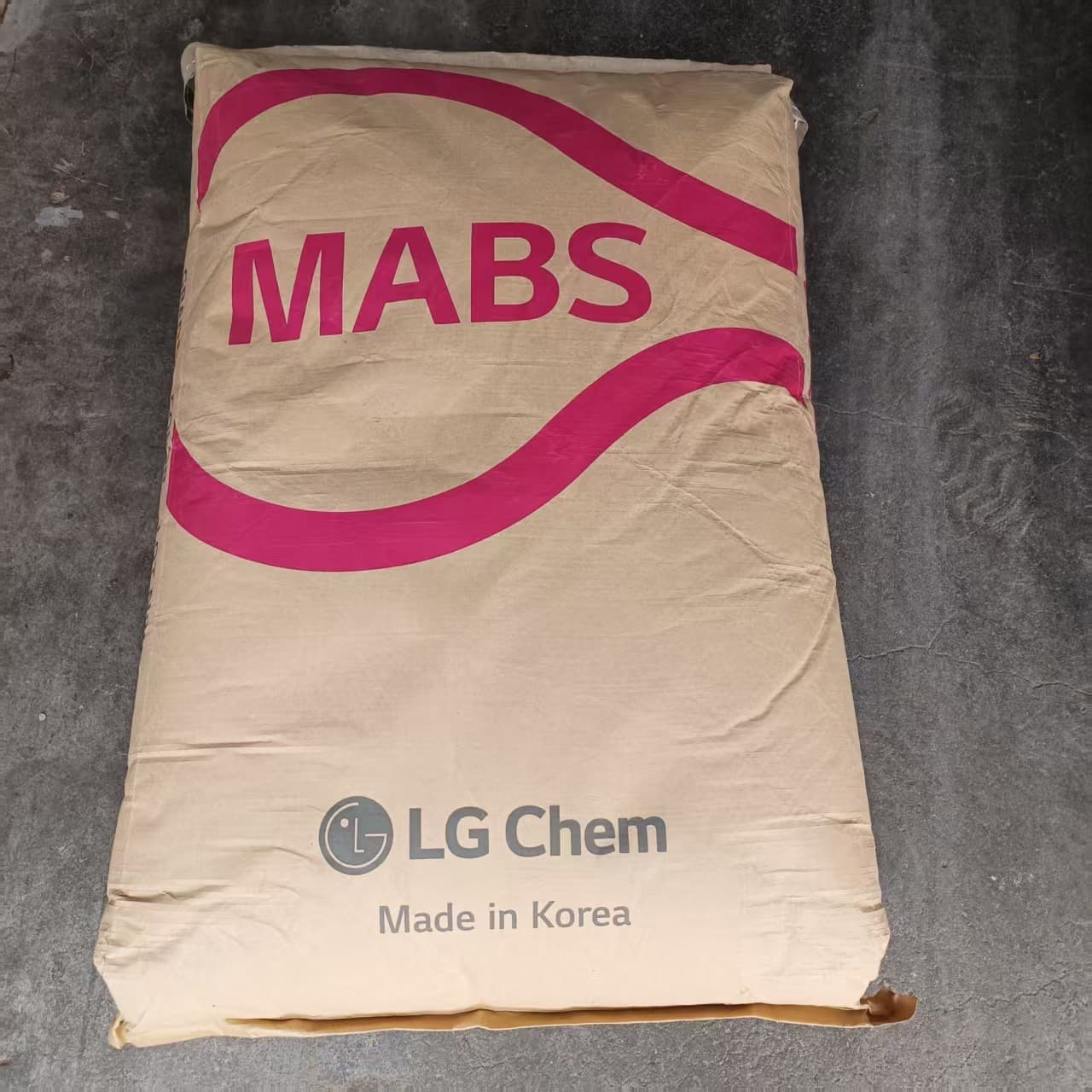 MABS Korea LG transparent grade 557I raw material pellets, large stock supply with quality assurance