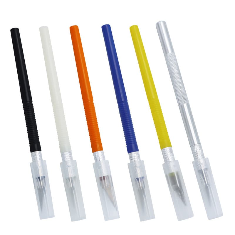 Aluminum Alloy Carving Knife Set - Hand Carving Knife, Pencil Knife, Model Making Tools, Mobile Phone Film Art Knife
