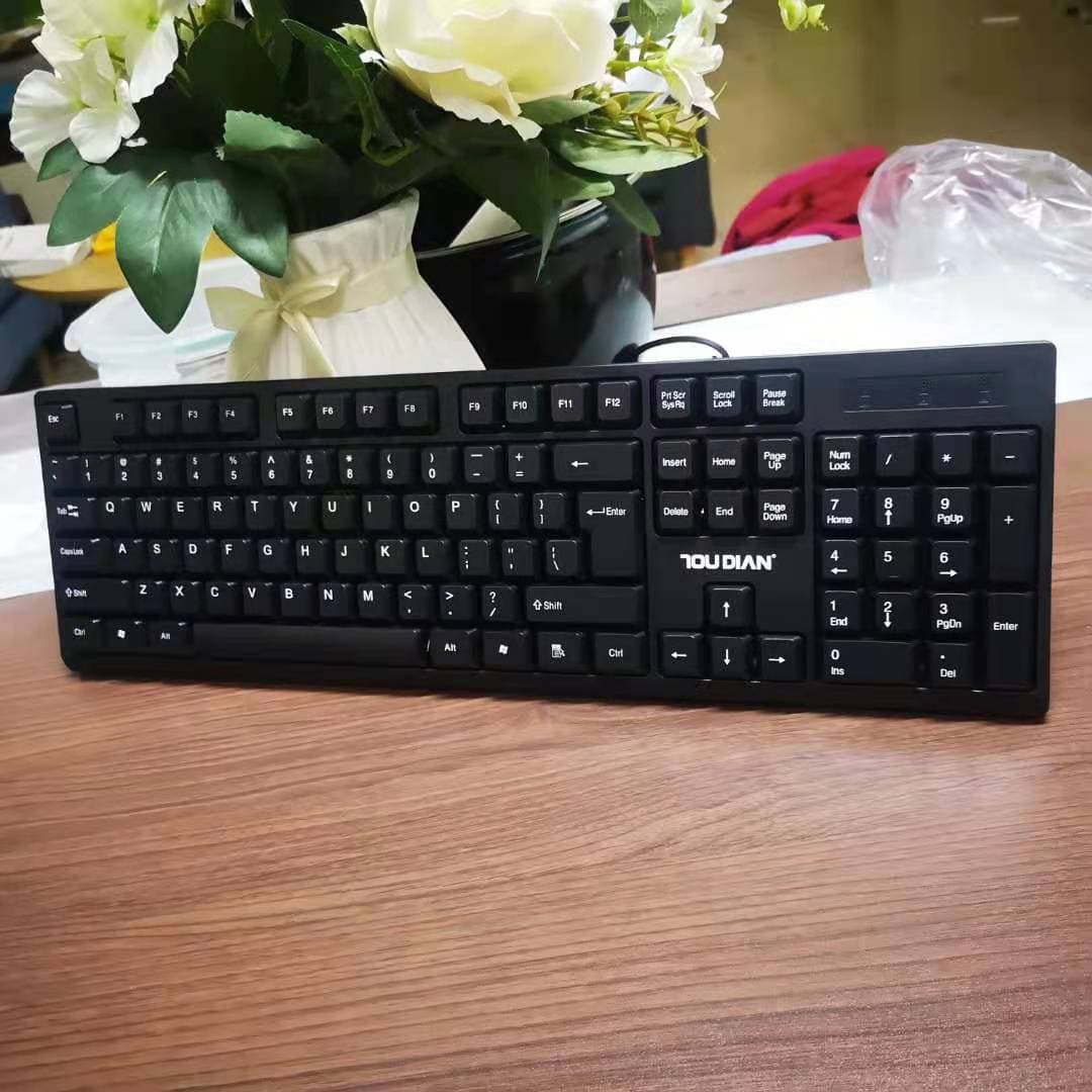 Zuntuo Wired USB Gaming Keyboard Wholesale Laptop Office Single Keyboard Computer Accessories
