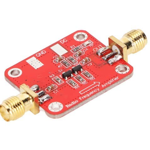(New Product) RF Broadband Amplifier 30mA PCB 10KHz-100MHz No Choke Design