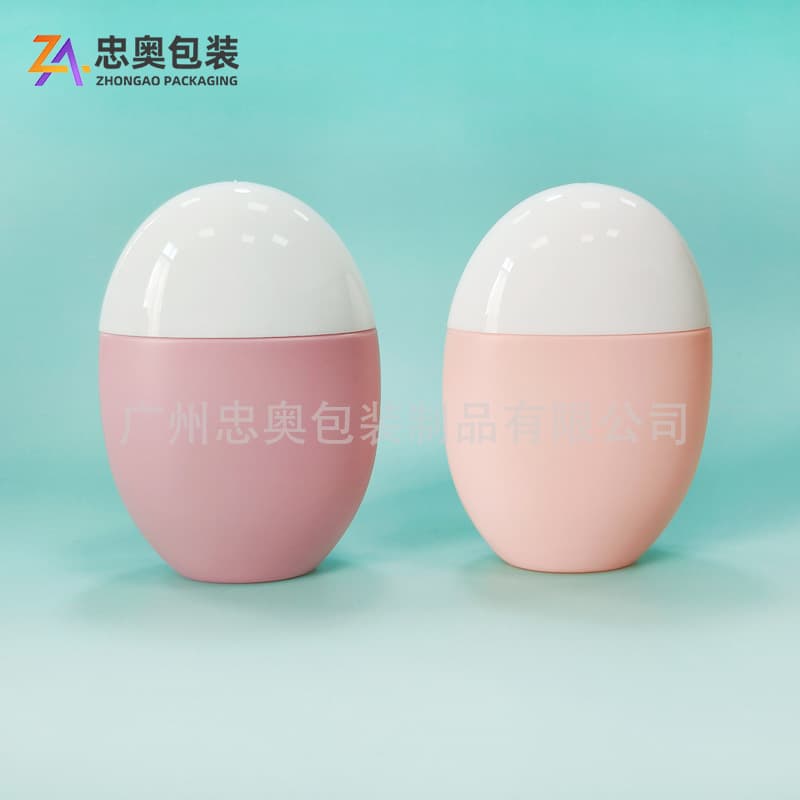 New 50g cosmetic sunscreen packaging hand cream skin care product plastic bottle PE material plastic bottle 50g