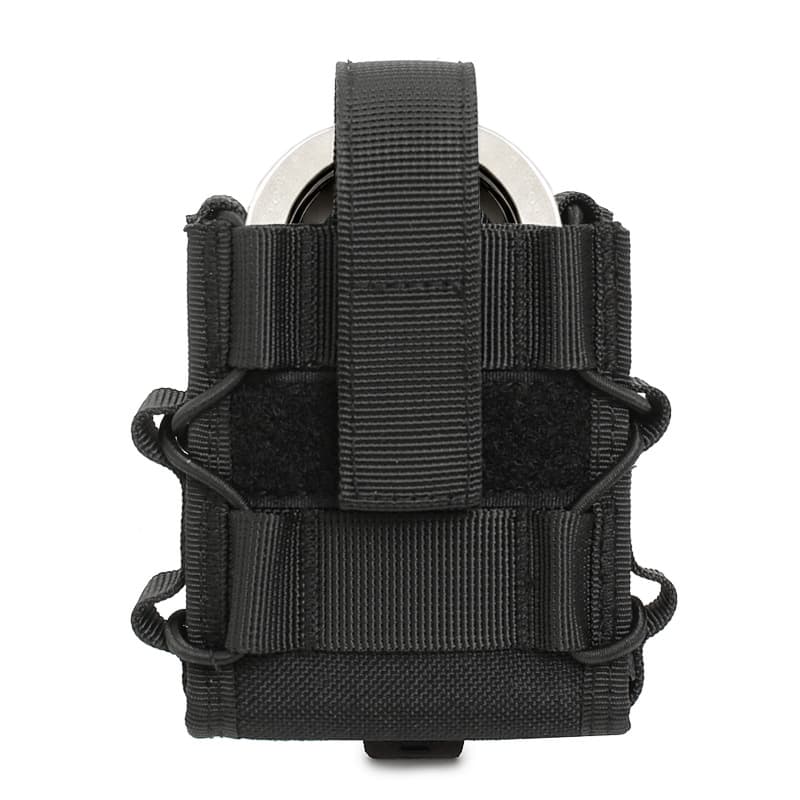 Outdoor tactical 03 handcuff bag molle plastic clip Velcro webbing handcuff bag fixed clip handcuff bag