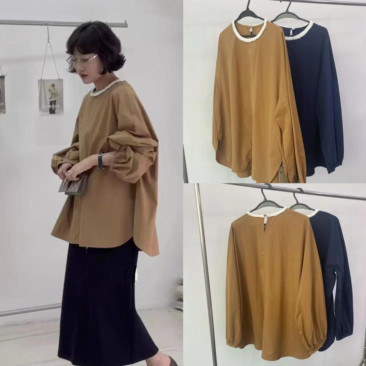 Clearance Sale, No Returns or Exchanges. High-Quality End-of-Lot Collection from Dongdaemun: CHAMA Tops, Jackets, and Pants.