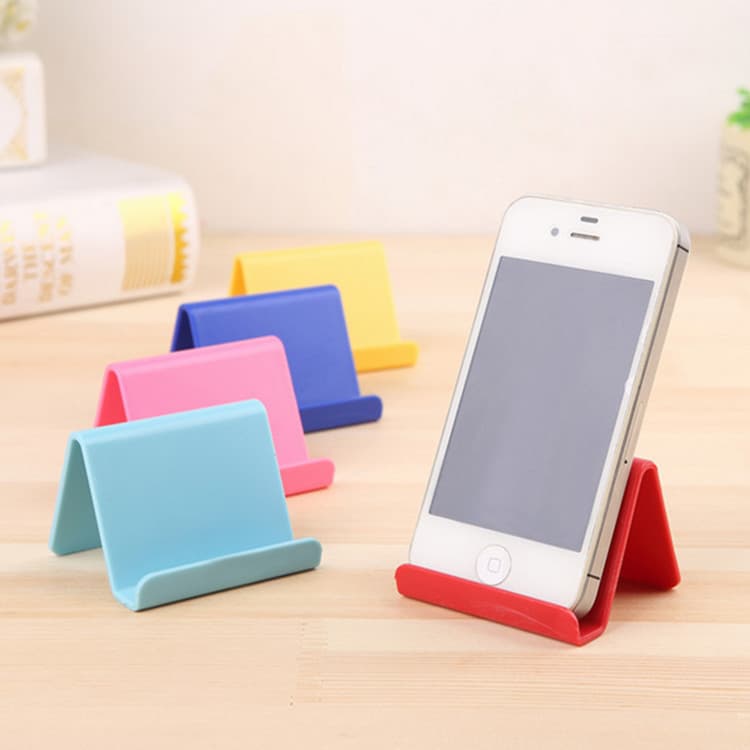 Creative and practical portable business card holder mobile phone holder lazy desktop mobile phone holder wholesale can be customized with logo QR code