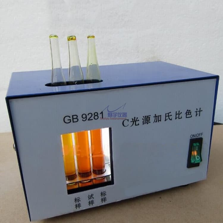 Type 425 C Light Source Gardner Colorimeter, Drying Oil Polymerized Fatty Acid, Resin Solution Color Grade Assessment