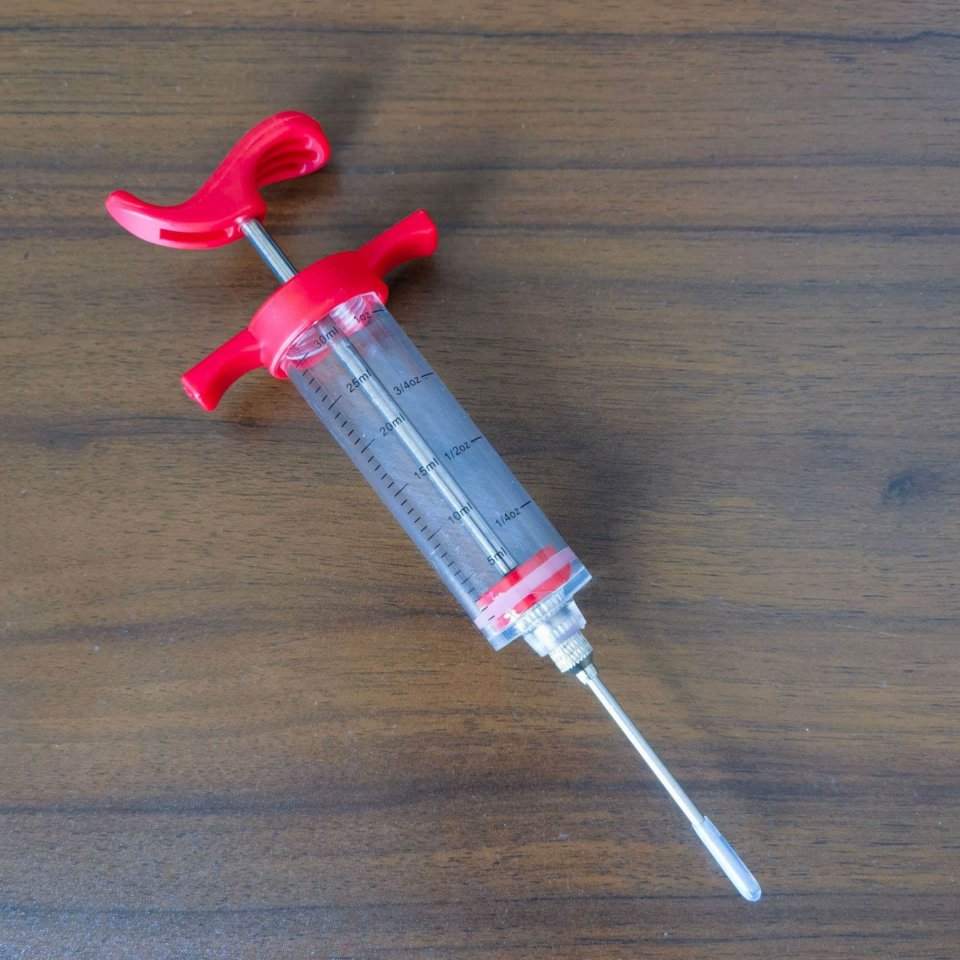 Amazon best-selling 30ml kitchen turkey syringe plastic turkey needle barbecue marinade seasoning injection needle