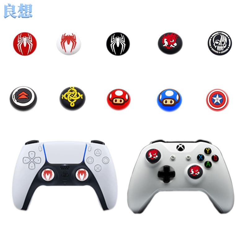 PS5 Joystick Caps, PS4 Joystick Caps, Switch Pro Silicone Caps, GameSir Universal Controller Joystick Caps