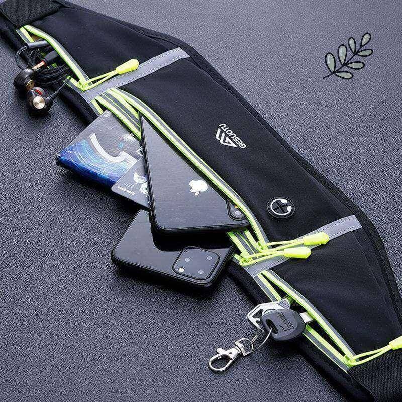 Sports Waist Bag, Running Phone Pouch, Unisex Outdoor Gear, Waterproof, Concealed, Ultra-Thin Mini Belt Bag
