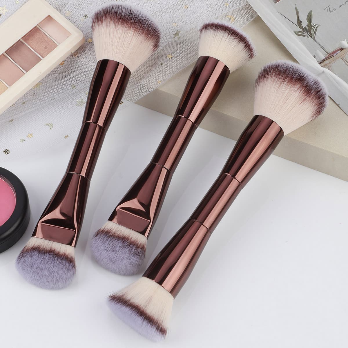 Double-Ended Blush Brush, Powder Brush, Contour Brush, Full Set Makeup Brushes, Powder Brush, Eyeshadow Brush, Ultra Soft Concealer Brush, Lip Brush