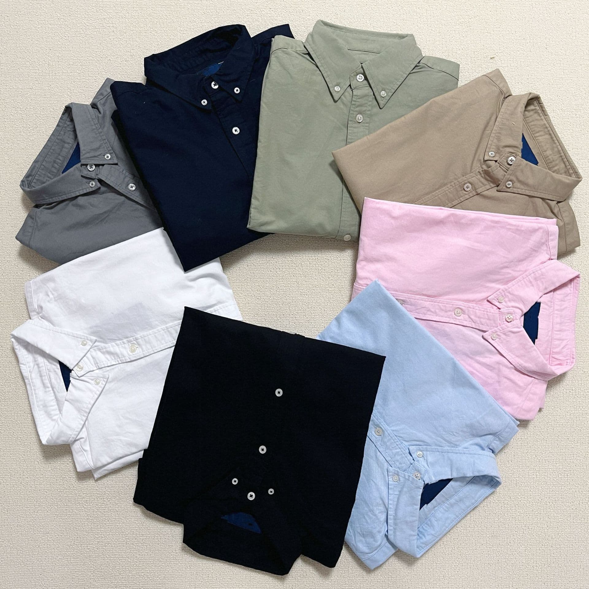 PL High Quality Scannable Small Horse Embroidery Classic Oxford Cloth Shirt for Men and Women Business Casual