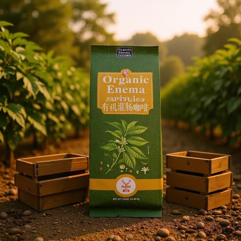 Coffee packaging bags, center-sealed bags, side-gusseted aluminum foil plastic bags, food-grade eco-friendly biodegradable digital printed bags