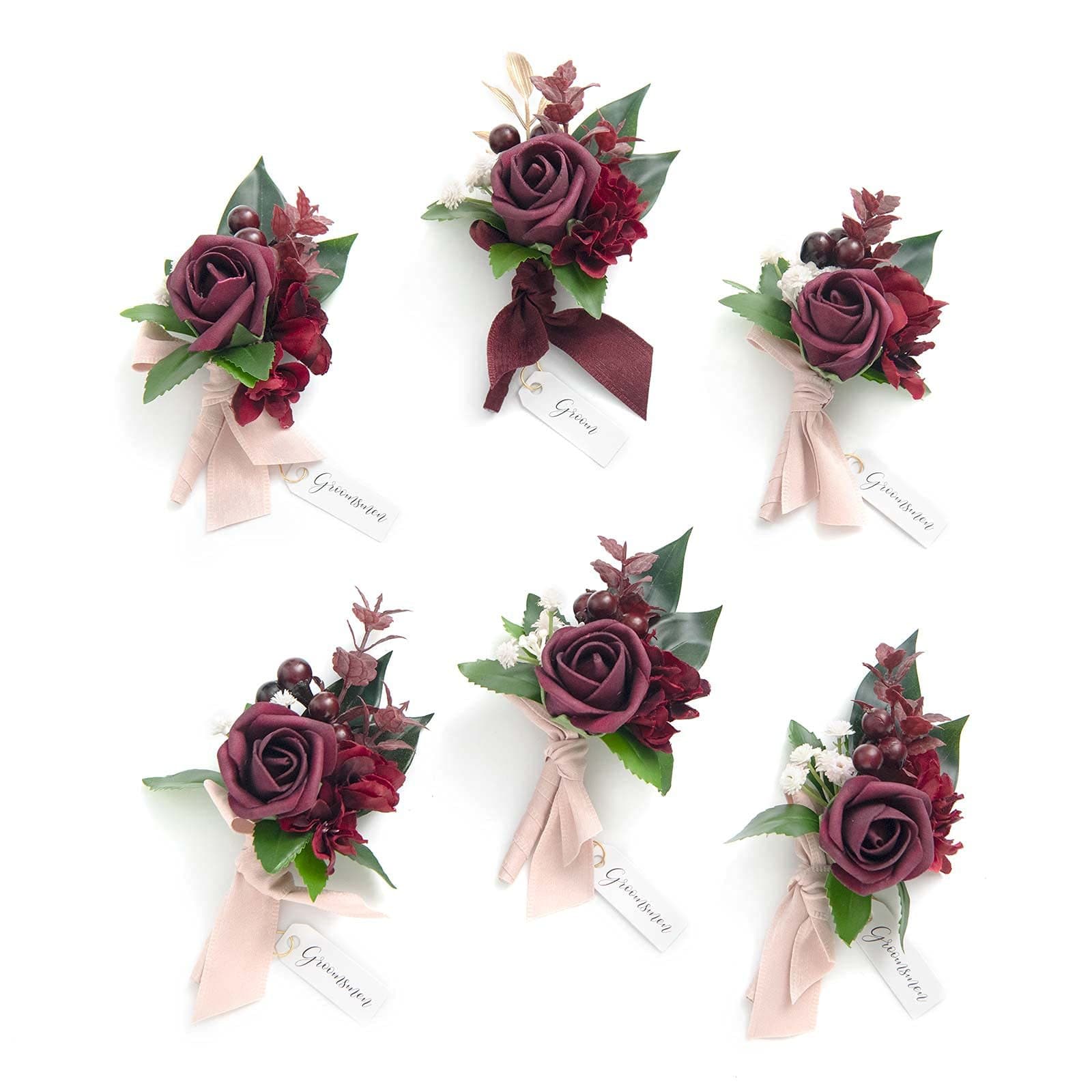 Wedding Corsage Boutonniere Greeting Flower Amazon Cross-border European Style Wrist Corsage Party