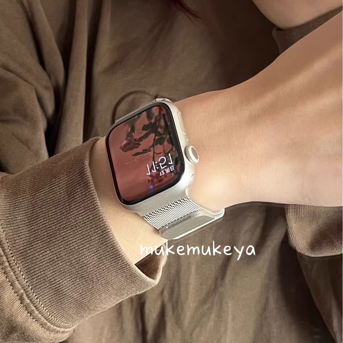 Compatible with Apple Watch bands, Apple Watch 8 metal smartwatch bands, niche women's watch bands, spring/summer new arrivals