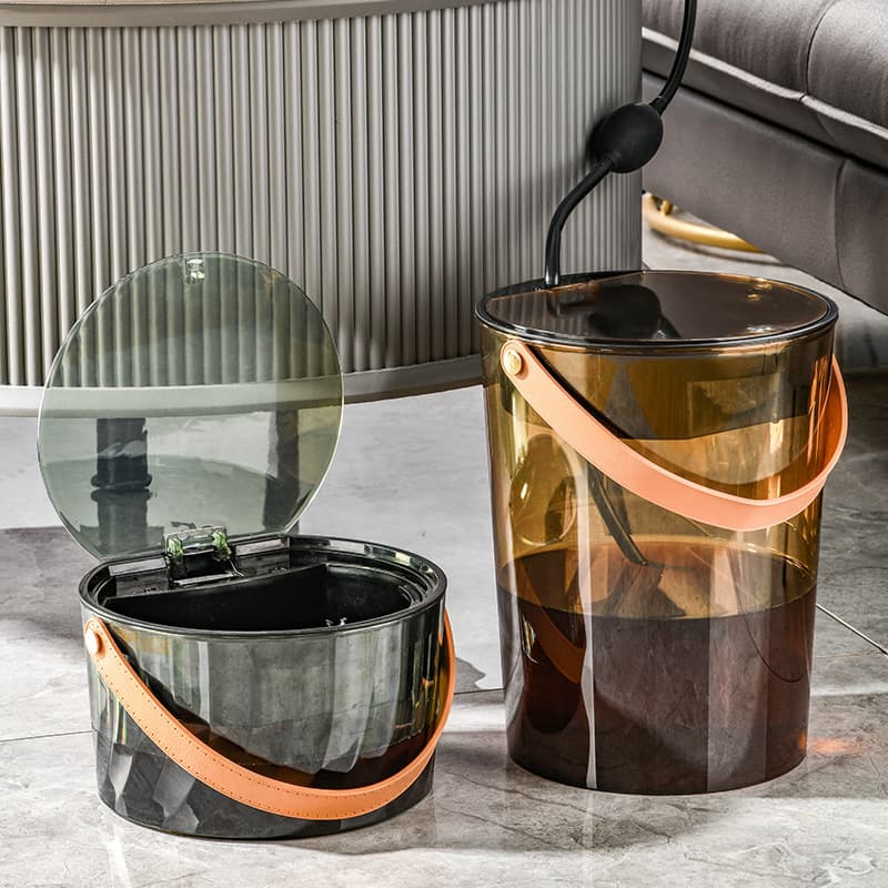 Tea water bucket tea residue separation filtering drainage barrel tea ceremony tea table trash can Gongfu tea set accessory household wastewater container