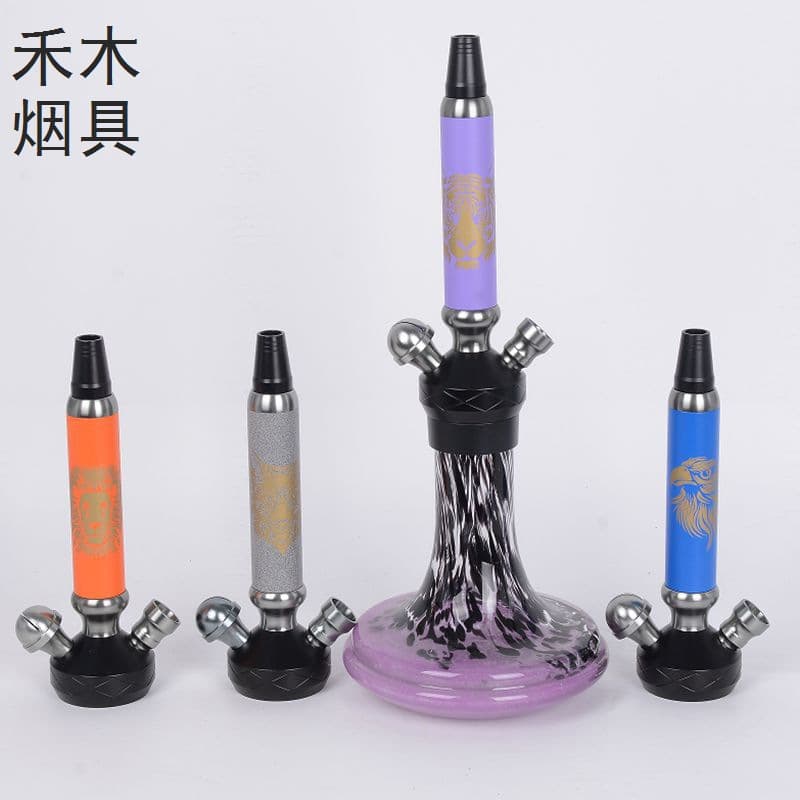 shisha factory wholesale export to india small arabic shisha animal print hookah