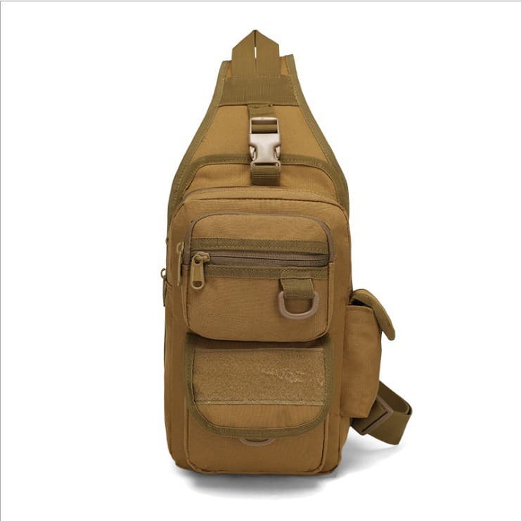 Wholesale Super Saddle Bag Tactical Single Shoulder Bag, Double Shoulder Chest Pack, Large Saddle Bag, Waterproof Oxford Cloth Camouflage Camera Crossbody Bag