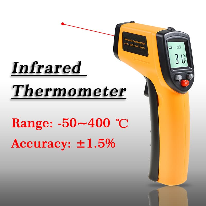 Biaozhi GM320 Infrared Thermometer, Industrial Temperature Gun Thermometer
