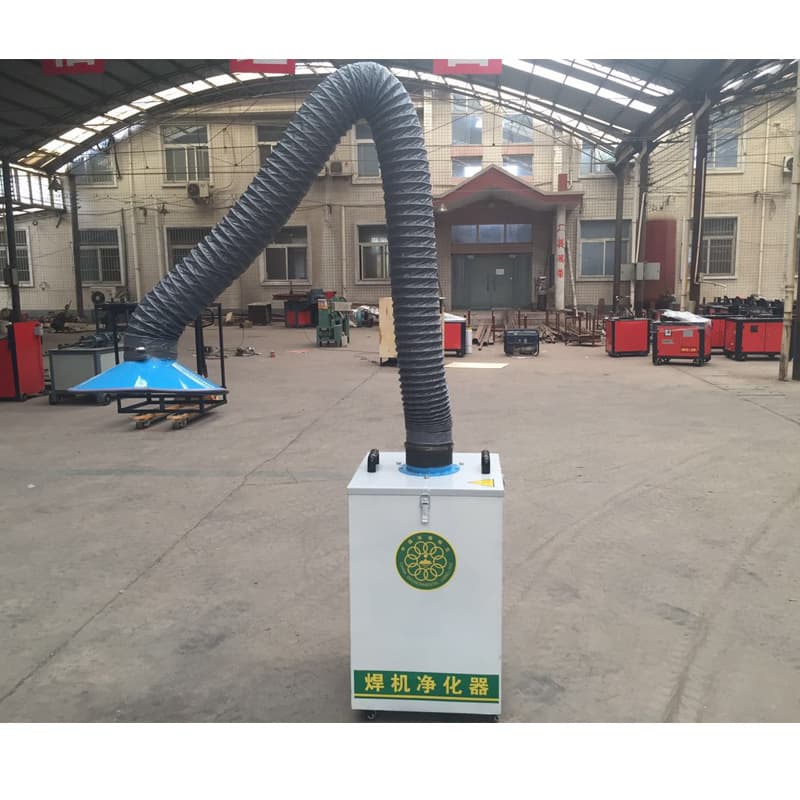 Keyuan Carbon Dioxide Single-Arm Smoke Filtration Equipment Mobile Welding Fume Purifier Welding Dust Collector Manufacturer