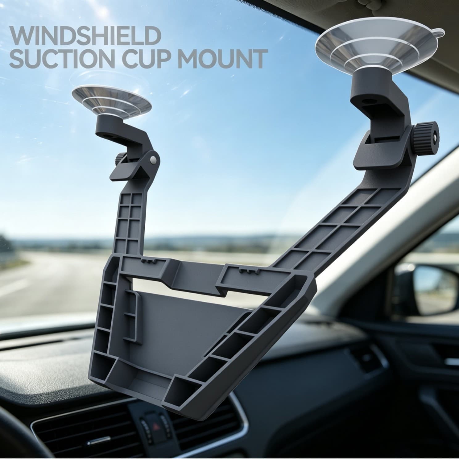 Cross-border Hot Mini Car Suction Cup Mount Satellite Receiver Suction Cup Windshield Fixing Bracket
