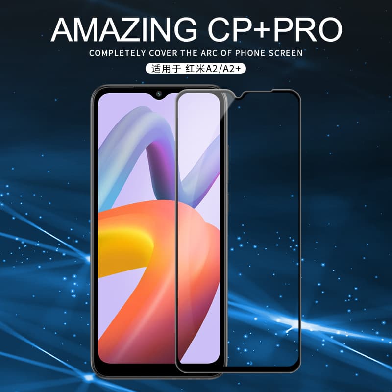 Nillkin is suitable for Redmi A2/A2+ CP+PRO full coverage tempered glass protective film cross-border