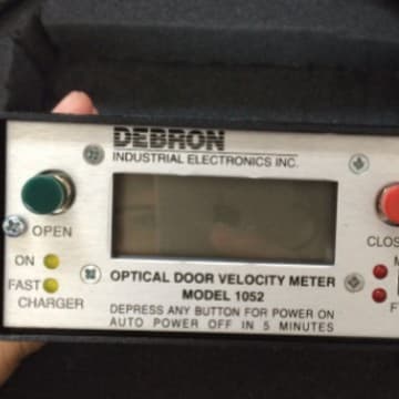 DEBRON Door Closing Speedometer DEBRON Door Detector DEBRON Optical Sensor