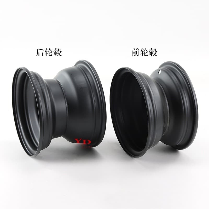 ATV Beach Car Accessories 19x7.00-8 Tire Rim 18x9.5-8 Four-Wheeler Steel Rim Three-Hole Wheel Hub