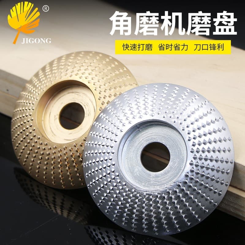 84mm Curved Woodworking Sanding Disc, Angle Grinder Polishing Wheel, Shaping Polishing Pad for Angle Grinder