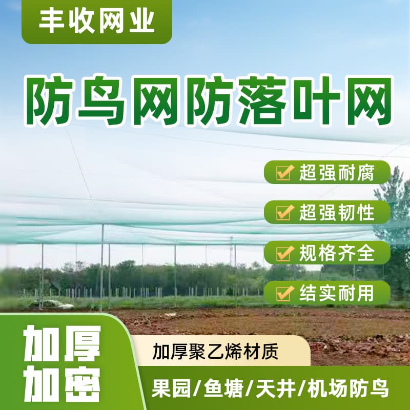 Anti-bird net, anti-leaf net, anti-falling items, butterfly breeding net, building fish pond orchard polyethylene net, protective net