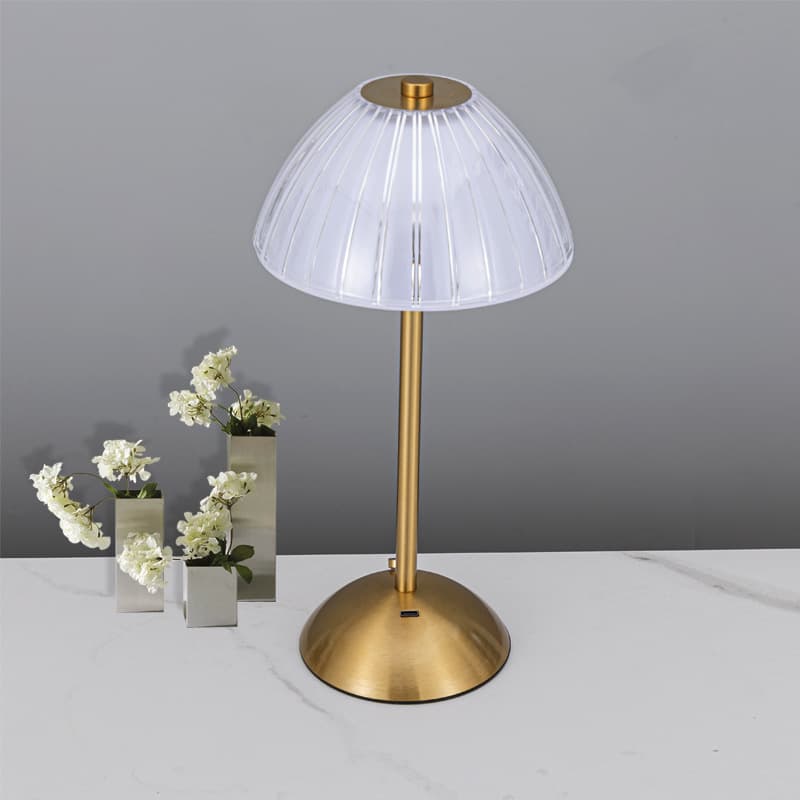 Cross-border Pumpkin LED Night Light, Hotel Restaurant Bedside Charging Desk Lamp, Metal Light Fixture Decorative Bedside Lamp
