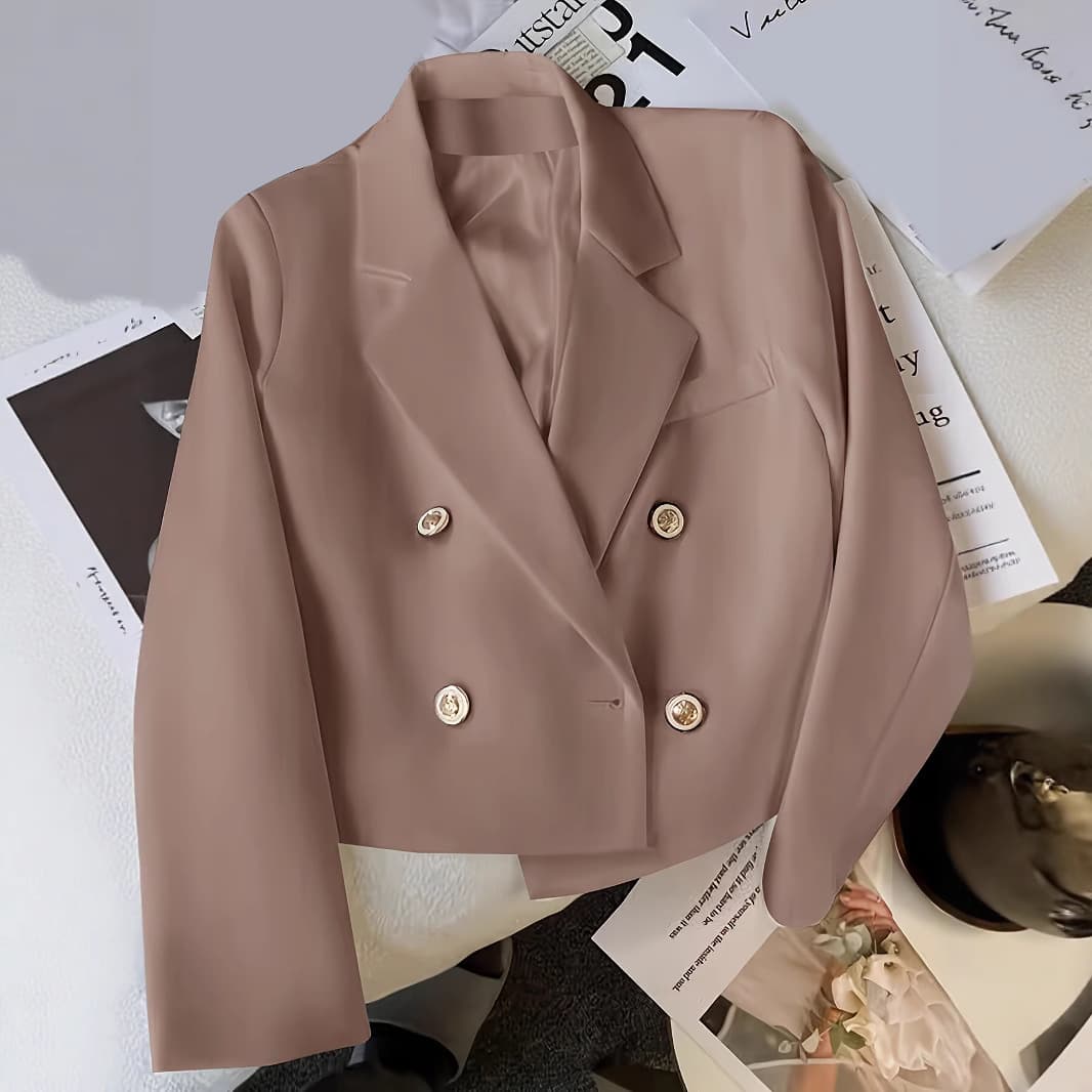 Cross-border Spring/Autumn New Blazer for Women, Korean Version Straight Cut Casual Loose Fashion Slimming Suit Jacket