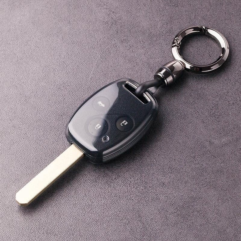 Car Key Case for Old Honda Fit, Civic 8th Gen, Accord, CRV, Odyssey, City, Direct Key Fob Cover