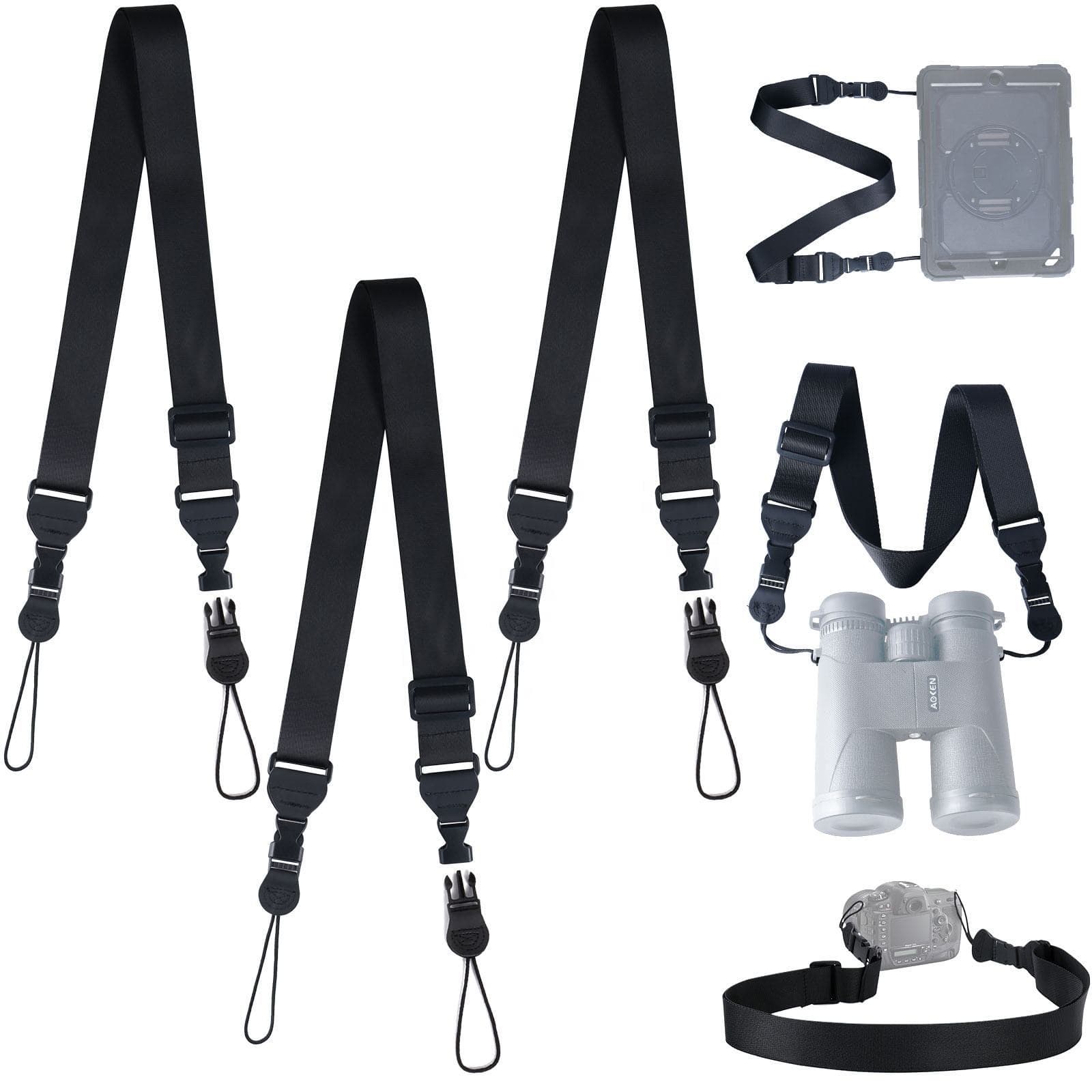 New Binocular High-Power HD Straight Telescope Low-Light Night Vision Telescope Outdoor Telescope Camera with Shoulder Strap