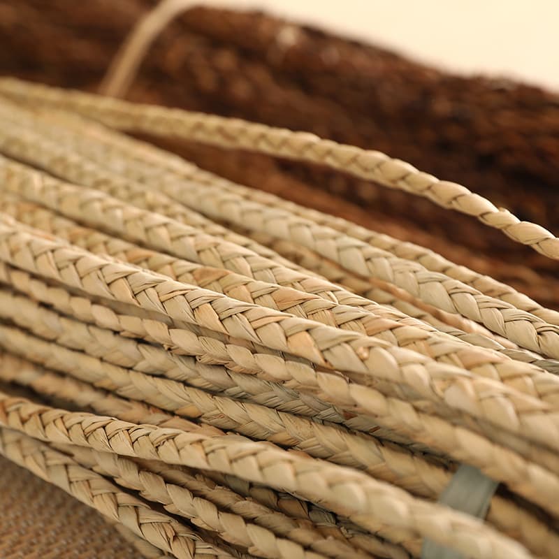 Cattail braid weaving rope, cattail three-strand braid raw material, cattail weaving pet supplies, plant crafts, cattail rope