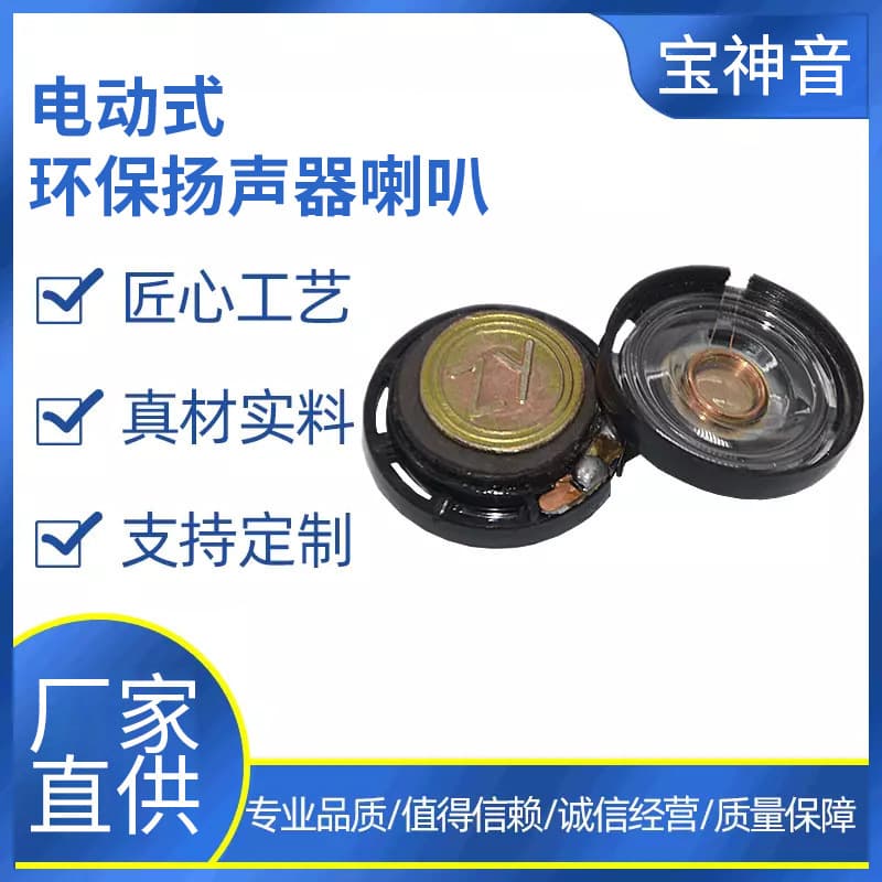 Supply Toy Speaker 21MM Speaker Plastic External Magnet 8 Ohm 0.25W Mylar Manufacturer High-Frequency Audio